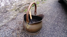 Vintage brass coal for sale  ST. AUSTELL