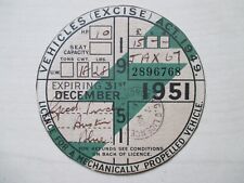 Tax disc old for sale  SWANSEA