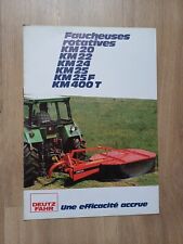 Brochure tracteur faucheuse d'occasion  Saint-André-lez-Lille