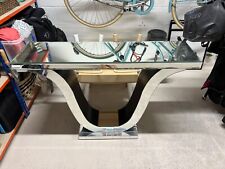 Mirrored glass console for sale  BATH