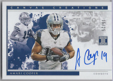 Amari Cooper /25 2020 Panini Impecável Criações de Lona Prata Auto #CC-AC comprar usado  Enviando para Brazil