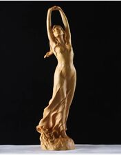 Women statue wood d'occasion  Expédié en Belgium