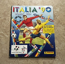 Álbum original de la Copa Mundial de Italia 1990 completo *en muy buen estado + sin puntajes segunda mano  Embacar hacia Argentina