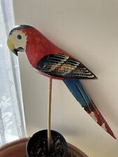 Red macaw wooden for sale  KETTERING