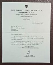 1967 plessey company for sale  HASTINGS