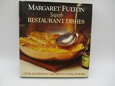 Magníficos platos de restaurante - tapa dura de Margaret Fulton + recetas de libros de cocina de DJ 1982 segunda mano  Embacar hacia Mexico