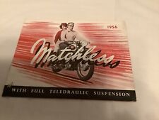 Matchless brochure 1956 for sale  TELFORD