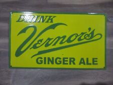 Porcelain drink vernors for sale  Shipping to Ireland