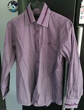 Chemise rayee violette d'occasion  Carvin