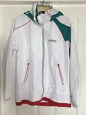 Kaspersky Motorsport Team White Softshell Jacket Hooded Tracksuit Top Size Small for sale  Shipping to South Africa