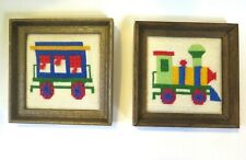 Needlepoint train pictures for sale  Greenville