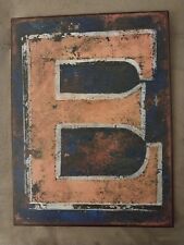 Metal sign initial for sale  High Point