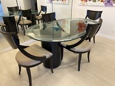 Glass table chairs for sale  Miami