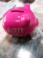 Porcelain pink piggy for sale  NOTTINGHAM