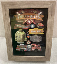 Firefighter shadowbox display for sale  Clayton
