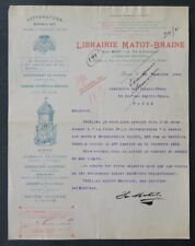 Facture reims 1909 d'occasion  Nantes