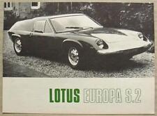 Lotus europa usa for sale  LEICESTER