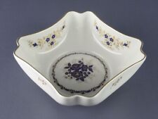 Centre de Table Porcelaine Limoges France Fleurs Blu et Or Vintage Xx Seconde segunda mano  Embacar hacia Argentina