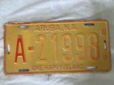 Aruba 1986 license for sale  Port Orange