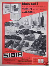 1958 advertisement sibir d'occasion  Expédié en Belgium