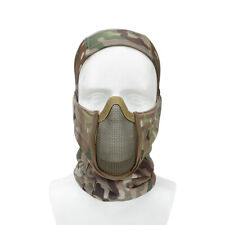 Máscara de balaclava tática MESH máscara de airsoft facial completa máscara de caça exército paintball comprar usado  Enviando para Brazil