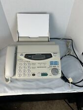 Máquina de fax Panasonic copiadora KX-FP101 compacta papel simples telefone testado funciona, usado comprar usado  Enviando para Brazil