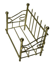Dollhouse Miniature Brass Daybed  Bed Gold for sale  Shipping to South Africa