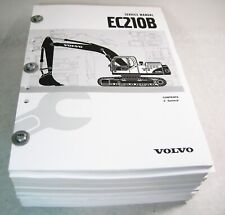 VOLVO EC210B Escavadeira Trator Serviço Loja Manual de Reparo Completo comprar usado  Enviando para Brazil