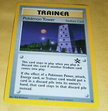 VINTAGE POKEMON BLACK STAR PROMO CARD - #42 POKEMON TOWER (WOTC) NM for sale  Shipping to South Africa