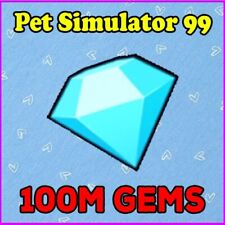 Usado, Pet Simulator 99 (Pet Sim 99 PS99) | 100 milhões de pedras preciosas - 100 milhões de diamantes comprar usado  Enviando para Brazil