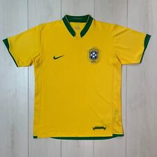 Camiseta de fútbol americano en casa de la selección nacional de Brasil 2006/2008 Nike camiseta M adulto segunda mano  Embacar hacia Argentina