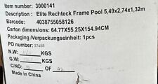 Elite rechteck frame gebraucht kaufen  Hosenfeld