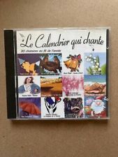 Calendrier chante cd d'occasion  Joinville