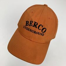 Berco Underground Ball Cap Hat Fitted L/XL Baseball for sale  Shipping to South Africa