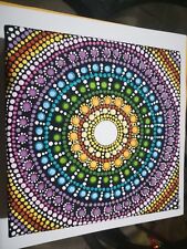 Dotted mandala painting for sale  Stamford
