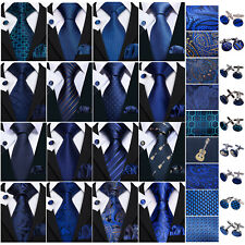 Conjunto de abotoaduras quadradas masculinas gravata de seda com bolso Reino Unido, usado comprar usado  Enviando para Brazil