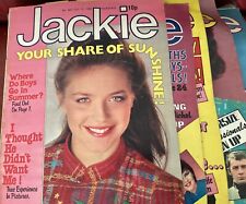 Jackie magazines 1980. for sale  GUISBOROUGH