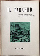 Tabarro libretto giuseppe usato  Trieste