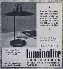 Publicité 1962 luminaire d'occasion  Compiègne