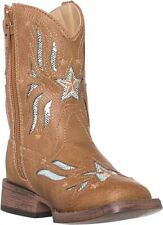 Bota Cowboy Cowgirl Silver Canyon Infantil Importada Ocidental, 5 Crianças - Bronzeada comprar usado  Enviando para Brazil