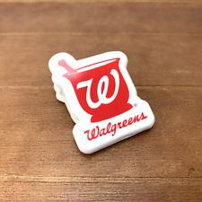 Vintage Walgreens Logo Fridge Magnet Note Clip for sale  Shipping to South Africa