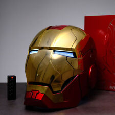 Usado, Casco AutoKing Iron Man MK5 2.0 Oro Máscara Portátil 1:1 Control de Voz Cos Regalo segunda mano  Embacar hacia Mexico