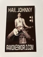 Cartão postal de Johnny Ramone “Hail Johnny” comprar usado  Enviando para Brazil