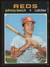 1971 Topps Johnny Bench #250 Cincinnati Reds EX-EXMINT for sale  Shipping to South Africa