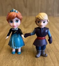 Hasbro Disney Frozen Kristoph & Anna 3” Mini Posable Action Figure Toy Toppers for sale  Shipping to South Africa