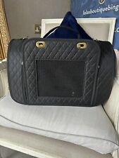 Black quilted pet for sale  BINGLEY