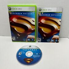 Superman Returns Microsoft Xbox 360 Video Game Complete With Manual for sale  Shipping to South Africa