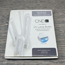 Gel Nails CND Shellac UV Lamp Bulbs NEW 9 watts 4 replacement Manicure Pedicure for sale  Shipping to South Africa