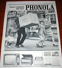 Phonola 1963 pubblicità usato  Italia