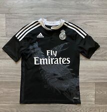 Camiseta deportiva Fly Emirates Real Madrid negra dragón Adidas #10 James joven grande segunda mano  Embacar hacia Argentina